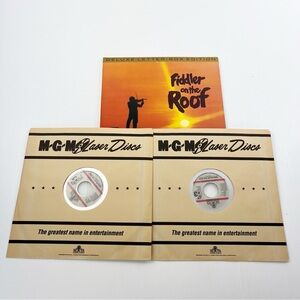 Fiddler on the Roof Deluxe Letter Box Edition Two Disc Laserdisc Set